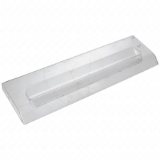 Electrolux 442x129x25 mm Előlap, fagyasztófiók, átlátszó (eredeti) AEG, ELECTROLUX MFR280 hűtőgép beépíthető gépek kiegészítői