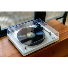  Electromures EM 1023 Pure Edition - Szíjhajtású MM Lemezjátszó, Fehér lemezjátszó