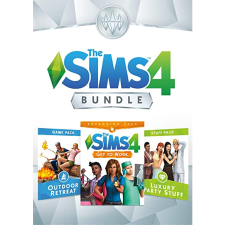 Electronic Arts The Sims 4 Bundle - Get to Work, Outdoor Retreat, Luxury Party Stuff (PC - EA App (Origin) elektronikus játék licensz) videójáték