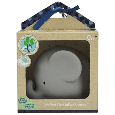  Elefánt, organikus gumiból dobozban csörgő