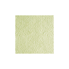 Elegance pearl green dombornyomott papírszalvéta 25x25cm,15db-os konyhai eszköz