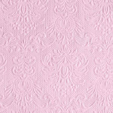 Elegance pink dombornyomott papírszalvéta 25x25cm,15db-os asztalterítő és szalvéta