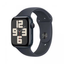 Elegáns Apple Watch SE GPS óra, alumínium házzal és sportpánttal okosóra
