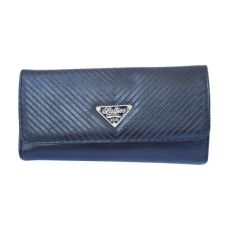  Elegáns női pénztárca, Pufo Luxury, 20 x 10 cm, fekete