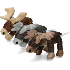 Elegant barna jávorszarvas puha kutyajáték játék kutyáknak