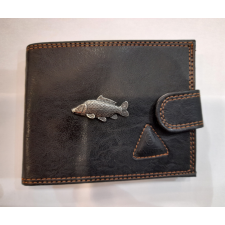  "Elegant Wallet" Horgász Pénztárca Ponty Fekete pénztárca