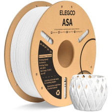 Elegoo ASA - 1,75mm, 1kg, Cardboard Spool, White (ELEEG240454) nyomtató kellék