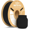 Elegoo PLA MATTE - 1,75mm, 1kg, Cardboard Spool, Matte Black (ELEEG240441)