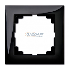 ELEKTRO-PLAST 1471-58 "Sentia" egyes keret, fekete, IP20, 250V, 10A villanyszerelés
