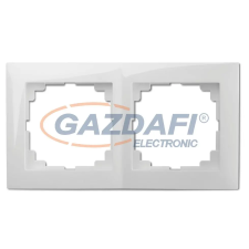 ELEKTRO-PLAST 1472-40 "Sentia" kettes keret, fehér, IP44, 250V, 10A villanyszerelés