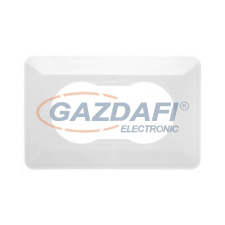 ELEKTRO-PLAST 2100-20 univerzális tapétavédő kettes keret, fehér, 131x203x3mm villanyszerelés