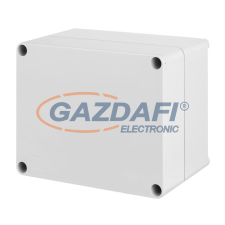 ELEKTRO-PLAST 2711-00 kötődoboz sima oldalfallal, 170x135x85mm, szürke, IP65 villanyszerelés