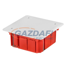 ELEKTRO-PLAST EP-0262-00 süllyesztett gipszkarton kötődoboz, 105x105x50mm, IP40 villanyszerelés