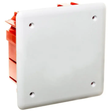 ELEKTRO-PLAST EP-0262-01 süllyesztett kötődoboz, 105x105x50mm, IP40 villanyszerelés