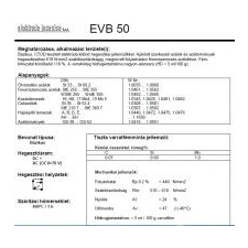  Elektróda bázikus EVB 50 2.5 mm 4 kg (13593) hegesztés