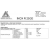  Elektróda INOX R 25/20 2.5 mm 1 kg (11138)