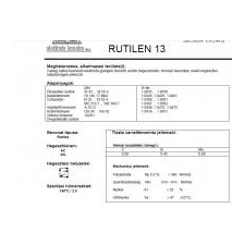  Elektróda Rutilen 13 2.0 mm 4 kg (10979) hegesztés