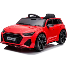 Elektromos autó Audi RS6 piros elektromos járgány