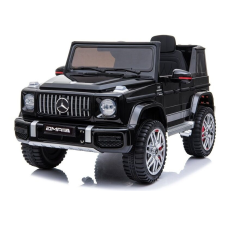  Elektromos autó Mercedes G63 AMG fekete elektromos járgány