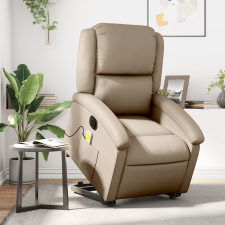 elektromos cappuccino műbőr felállást segítő masszázsfotel masszázsfotel