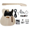  Elektromos gitárkészlet, Basswood test, juharnyak, TL gitárkészlet, 39 hüvelyk