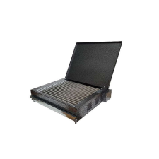  Elektromos grill tetővel Rubino EC-2.75, 2750W, 18 fűtőtest, serpenyő, szürke grillsütő