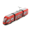  Elektromos gyerekvillamos, hangokkal és fényekkel, 40 cm, piros