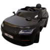 Elektromos játékautó Cabrio F4 puha EVA kerekekkel, fekete