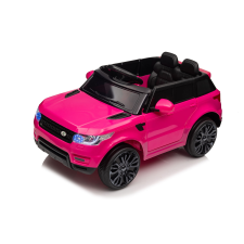  Elektromos játékautó Land Rapid Racer, rózsaszín elektromos járgány
