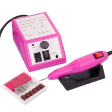  Elektromos körömcsiszoló gép, magenta műkörmös csiszológép