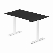  Elektromosan állítható magasságú íróasztal 120x67cm fekete / fehér | LVN System Control Flex+ íróasztal