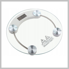 Elektronikus 180kg-os üveg LCD személymérleg 17032 mérleg