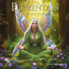  Elementals by Anne Stokes Mini Wall Calendar 2027 (Art Calendar) (Naptár/Határidőnapló) naptár, kalendárium