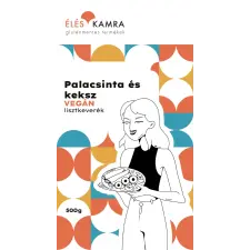  Éléskamra vegan palancsinta és keksz lisztkeverék gluténmentes 500 g reform élelmiszer