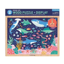 Élet az óceánban fa puzzle állvánnyal puzzle, kirakós