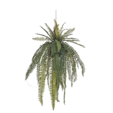  Élethű csüngő páfrány 85cm dekoráció