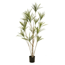  Élethű dracéna műnövény 180 cm – 14 szálas, cserépben dekoráció