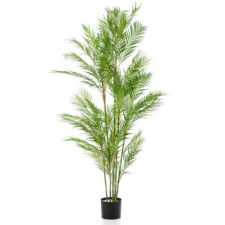  Élethű mű chamaedorea pálma 180 cm – extra magas dísznövény cserépben dekoráció