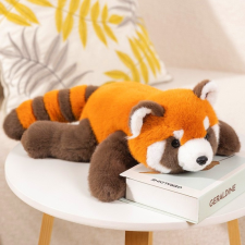 Élethű Plüss Vörös Panda 30 cm plüssfigura