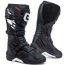 Eleveit X-Peak motocross csizma fekete motoros csizma