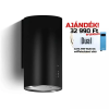 Elica - Páraelszívó TUBE PRO BL MAT/A/43 + CATA mikro MW-5120 DG