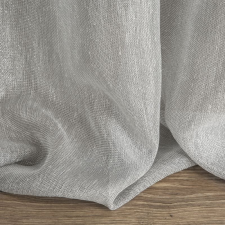  Elicia egyszínű fényáteresztő függöny Szürke 140x250 cm lakástextília