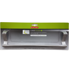 ELIPLAST TÖRÖLKÖZŐTARTÓ AJTÓRA AKASZTHATÓ INOX 36X7X5CM fürdőszoba kiegészítő