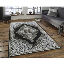 Elite Ber Elite Szőnyeg - Fekete-Arany - 80x150 cm lakástextília