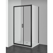  ELITE BLACK 1 zuhanyfal 80 cm kád, zuhanykabin