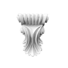 Elite Decor Poliuretán konzol (B 033) tapéta, díszléc és más dekoráció