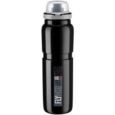 Elite FLY MTB TEX Kulacs, 950 ml, fekete kulacs, kulacstartó