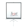 Elitescreen s 99" (1:1) mobil háromlábú vászon T99NWS1 (178 x 178 cm, Fehér)