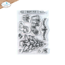 Elizabeth Craft Designs Szilikonbélyegző - A6 - All I Want… - ECD Clear Stamps (1 csomag) bélyegző