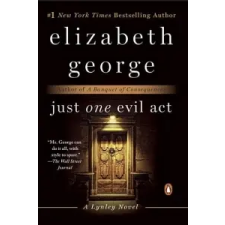 Elizabeth George Just One Evil Act idegen nyelvű könyv